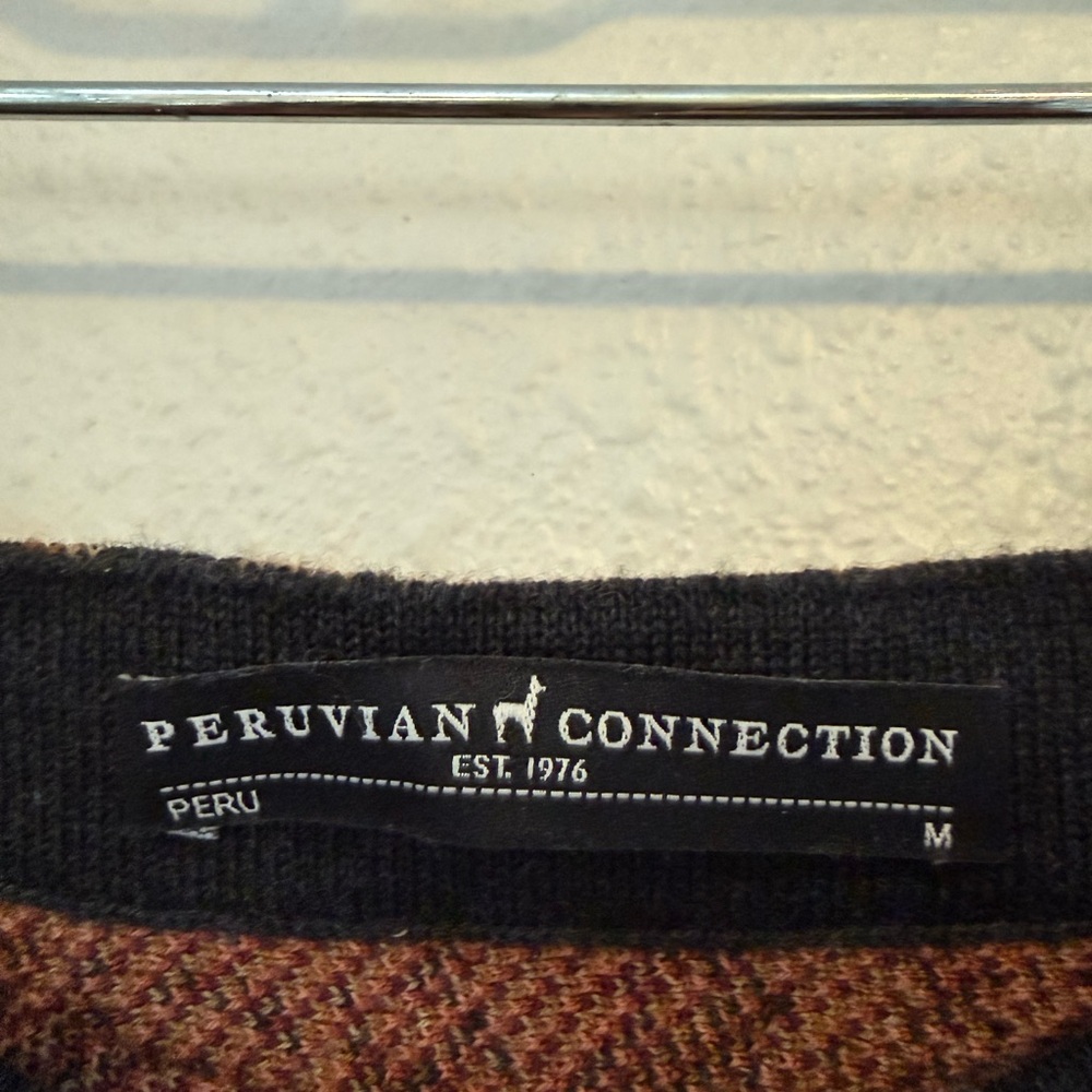 Peruvian Connection Jacquard Tapestry Pima
Cotton Knit Skirt A-Line Medium - Picture 3 of 4